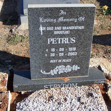 STRYDOM Petrus 1919-2003