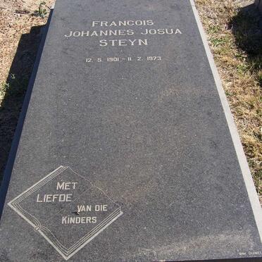 STEYN Francois Johannes Josua 1901-1973