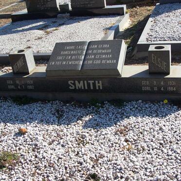 SMITH Hennie 1931-1982 &amp; Elsje 1931-1984