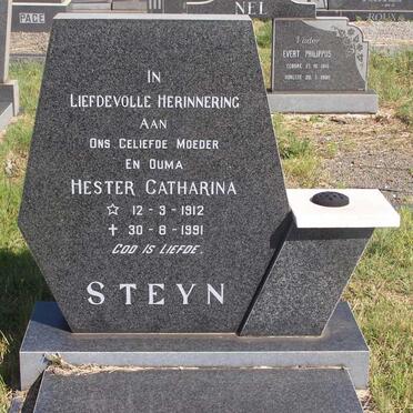 STEYN Hester Catharina 1912-1991