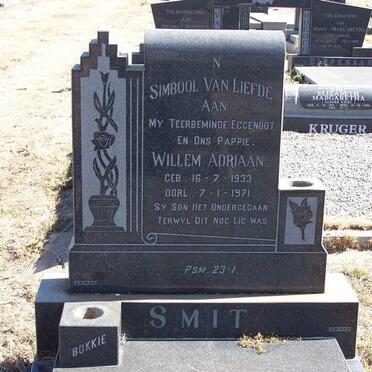 SMIT Willem Adriaan 1933-1971
