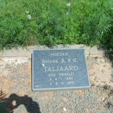 TALJAARD Helena A.F.C. nee PRINGLE 1884-1970