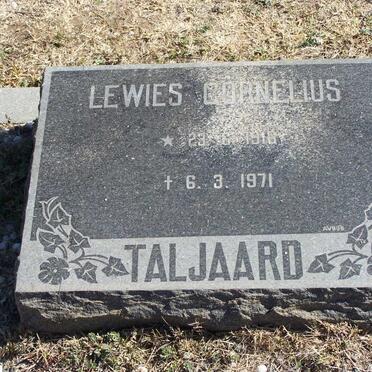 TALJAARD Lewies Cornelius 1916-1971