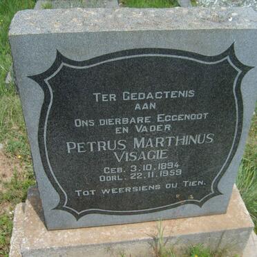 VISAGIE Petrus Marthinus 1894-1959