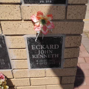 ECKARD John Kenneth 1931-2013