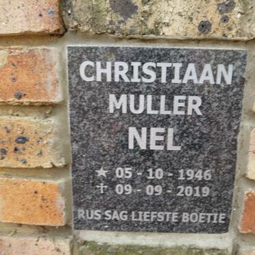 NEL Christiaan Muller 1946-2019