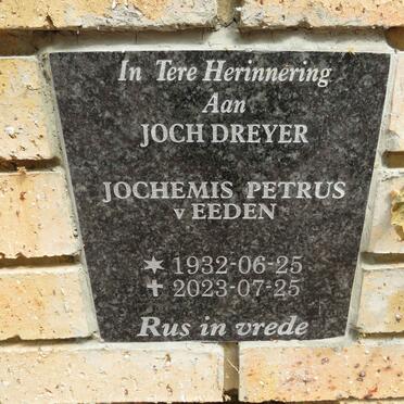 EEDEN Jochemis Petrus, v. 1932-2023