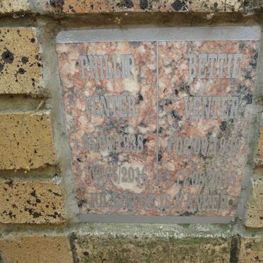 VENTER Phillip 1938-2016 & Bettie 1939-2016