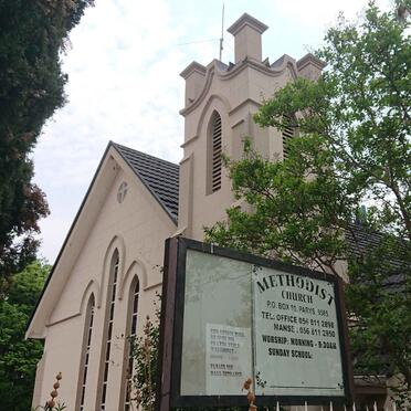 Free State, PARYS, Parys Methodist Church, Memorials