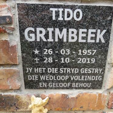 GRIMBEEK Tido 1957-2019
