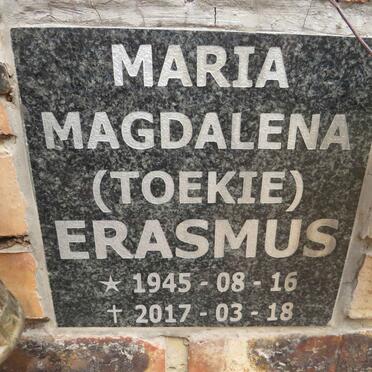 ERASMUS Maria Magdalena 1945-2017