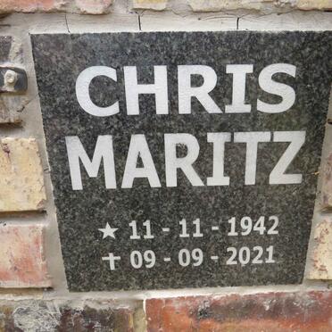 MARITZ Chris 1942-2021