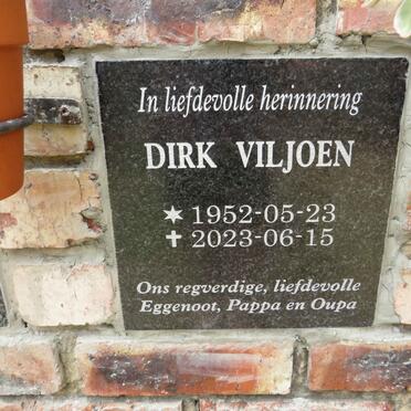 VILJOEN Dirk 1952-2023