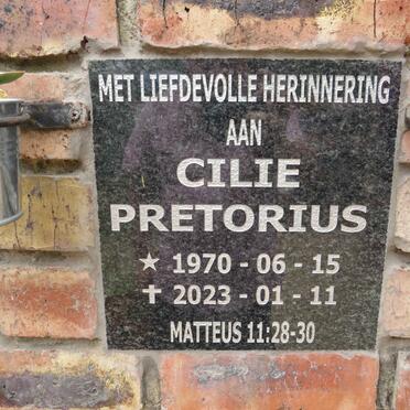 PRETORIUS Cilie 1970-2023