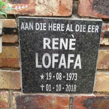 LOFAFA Rene 1973-2018