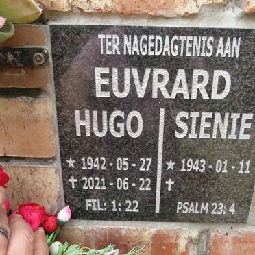 EUVRARD Hugo 1942-2021 & Sienie 1943-