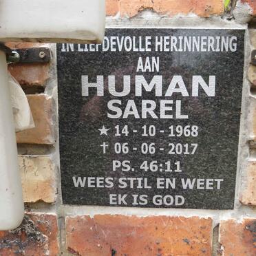 HUMAN Sarel 1968-2017