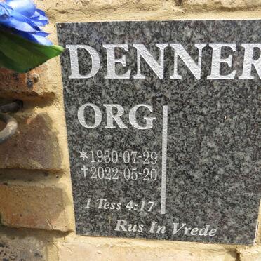DENNER Org 1930-2022