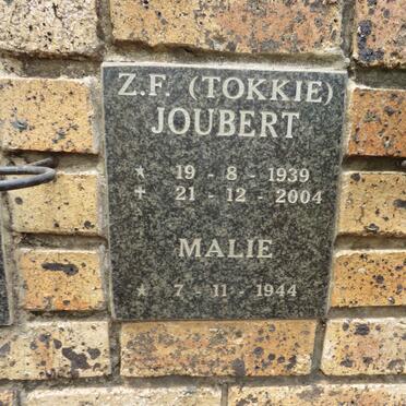 JOUBERT Z.F. 1939-2004