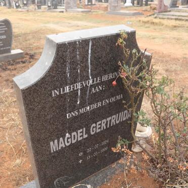 ? Magdel Gertruida 1924-1999