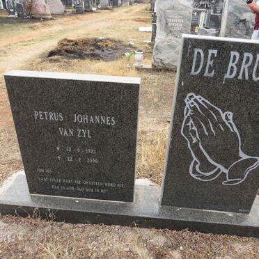 BRUYN Petrus Johannes van Zyl, de 1924-2006 & Johanna Dorothea Gezina 1933- :: HAMMAN Elsabe 1959-2012 _1
