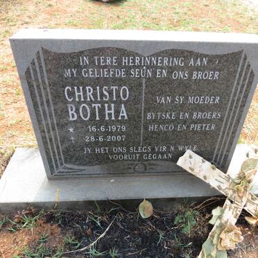 BOTHA Christo 1979-2007