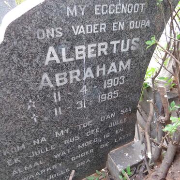 BODENSTEIN Albertus Abraham 1903-1985 & Dina Christina KILIAN 1906-1988 _1