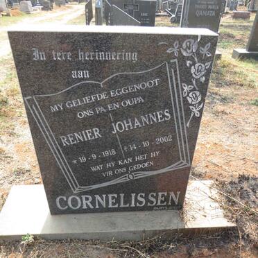 CORNELISSEN Renier Johannes 1918-2002