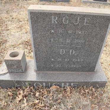 FOUCHE R.G.J.E. 1937-2009 & D.D. 1943-1993
