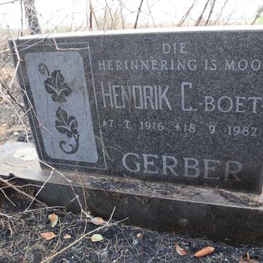 GERBER Hendrik C. 1916-1982