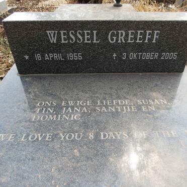GREEFF Wessel 1955-2005