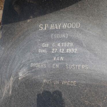 HAYWOOD Philippina Wilhelmina Magdalena 1895-1983 :: HAYWOOD S.P. 1929-1992 _2