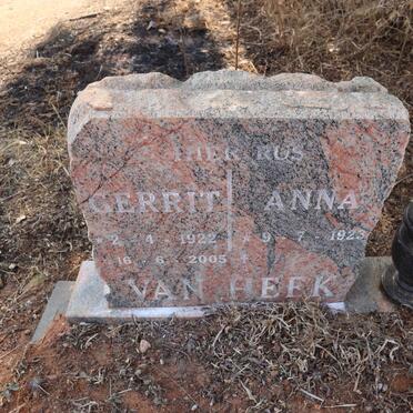 HEEK Gerrit, van 1922-2005 & Anna 1923-