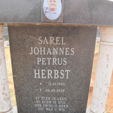 HERBST Sarel Johannes Petrus 1940-2008
