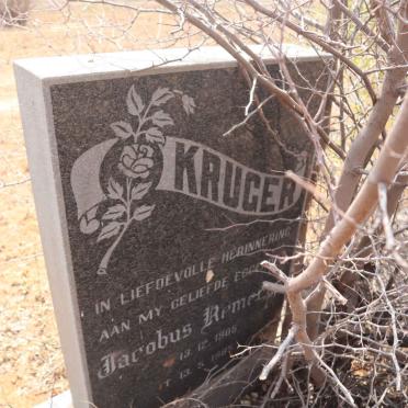 KRUGER Jacobus Remerus 1905-1985