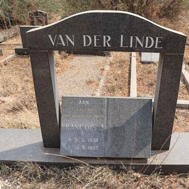 LINDE Francois J., van der 1930-1985