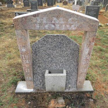 LOUW H.M.C. 1924-2000