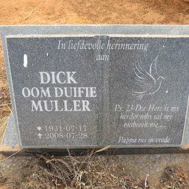 MULLER Dick 1931-2008