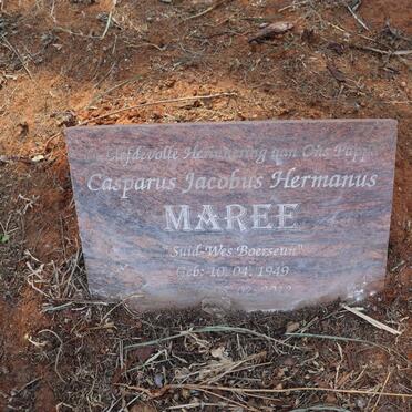 MAREE Casparus Jacobus Hermanus 1949-2012 