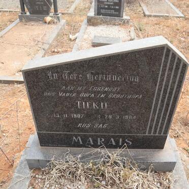 MARAIS Tiekie 1907-1984