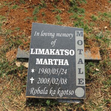 MOTALE Limakatso Martha 1980-2008