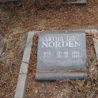 NORDEN Martha Davel 1908-1997