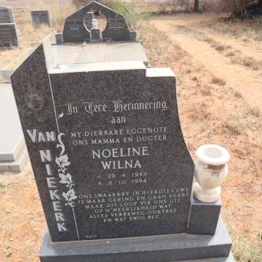 NIEKERK Noeline Wilna, van 1949-1984