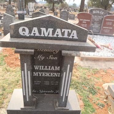 QAMATA William Myekeni 1955-1999