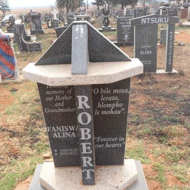 ROBERT Faniswa Alina 1930-2020