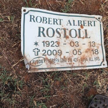 ROSTOLL Robert Albert 1923-2009