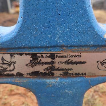 ROBINSON Johannes Adriaan 1950-2021