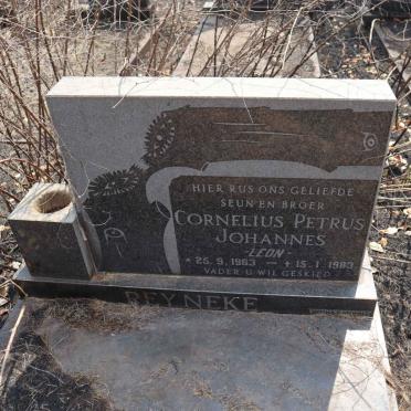 REYNEKE Cornelius Petrus Johannes 1963-1983