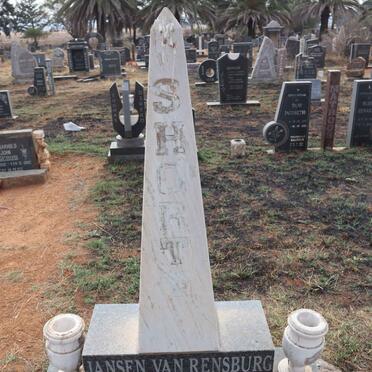 RENSBURG Short, Jansen van 1942-2002