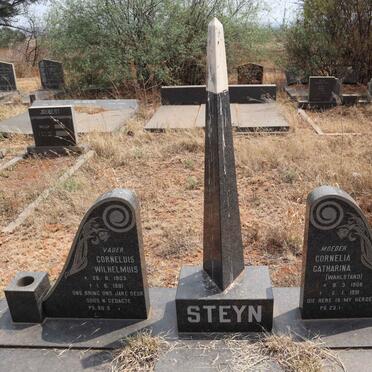 STEYN Corneluis Wilhelmuis 1903-1981 & Cornelia Catharina WAHLSTAND 1908-1991 